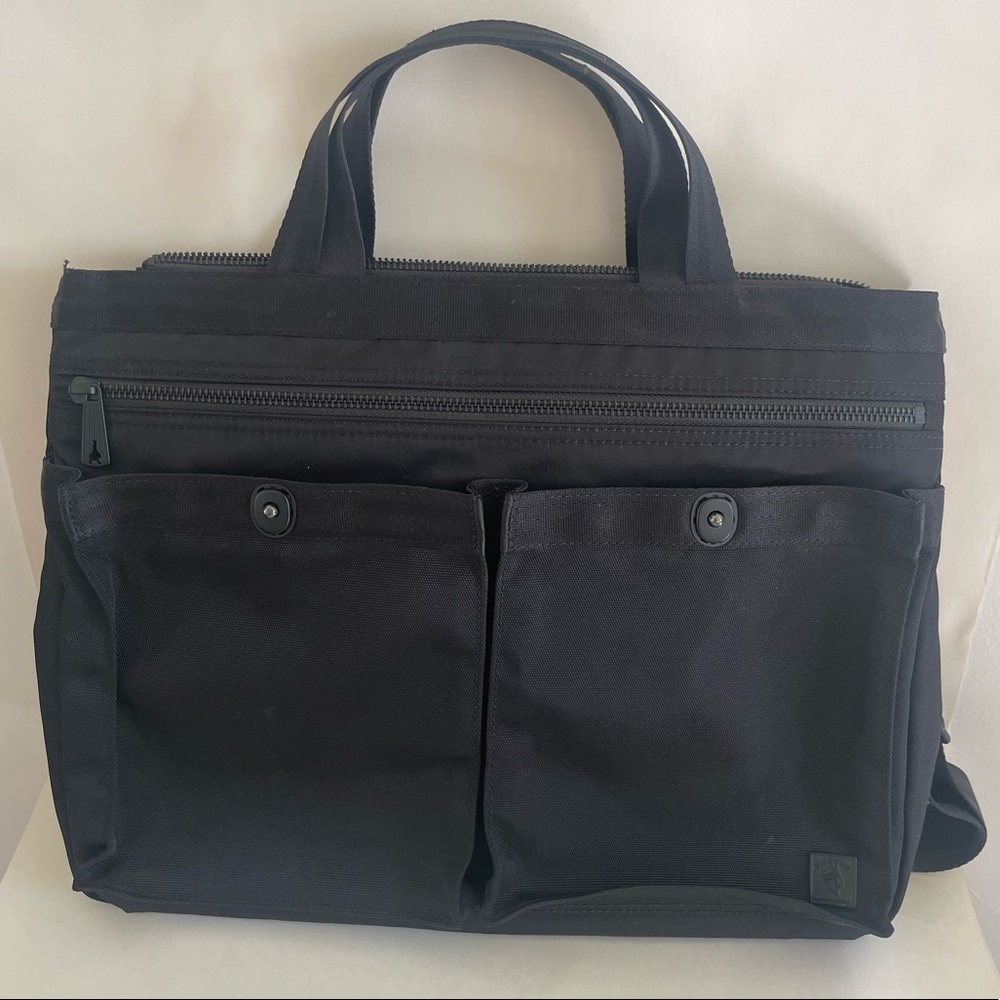 Porter Yoshida Black Laptop Travel Bag